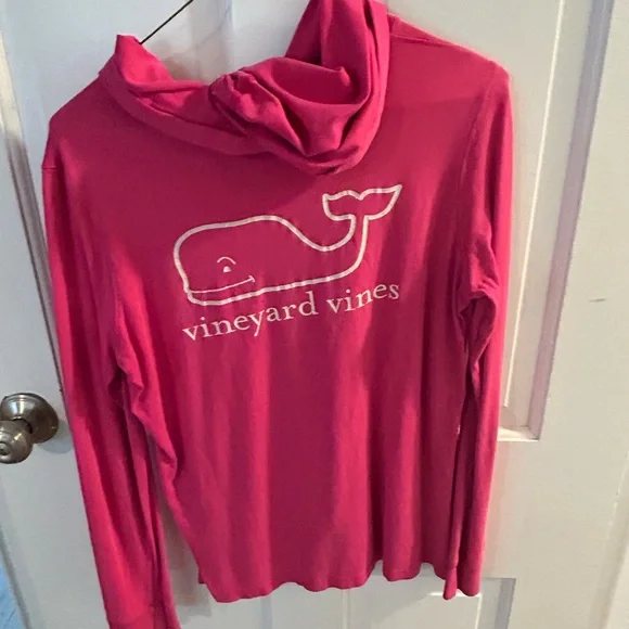 Vineyard Vines Bright Pink Hoodie - Picture 2 of 3